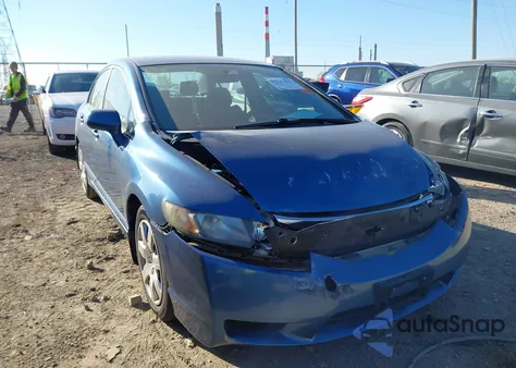 2010 Honda Civic Lx из США, поврежденный, VIN 19XFA1F55AE073518